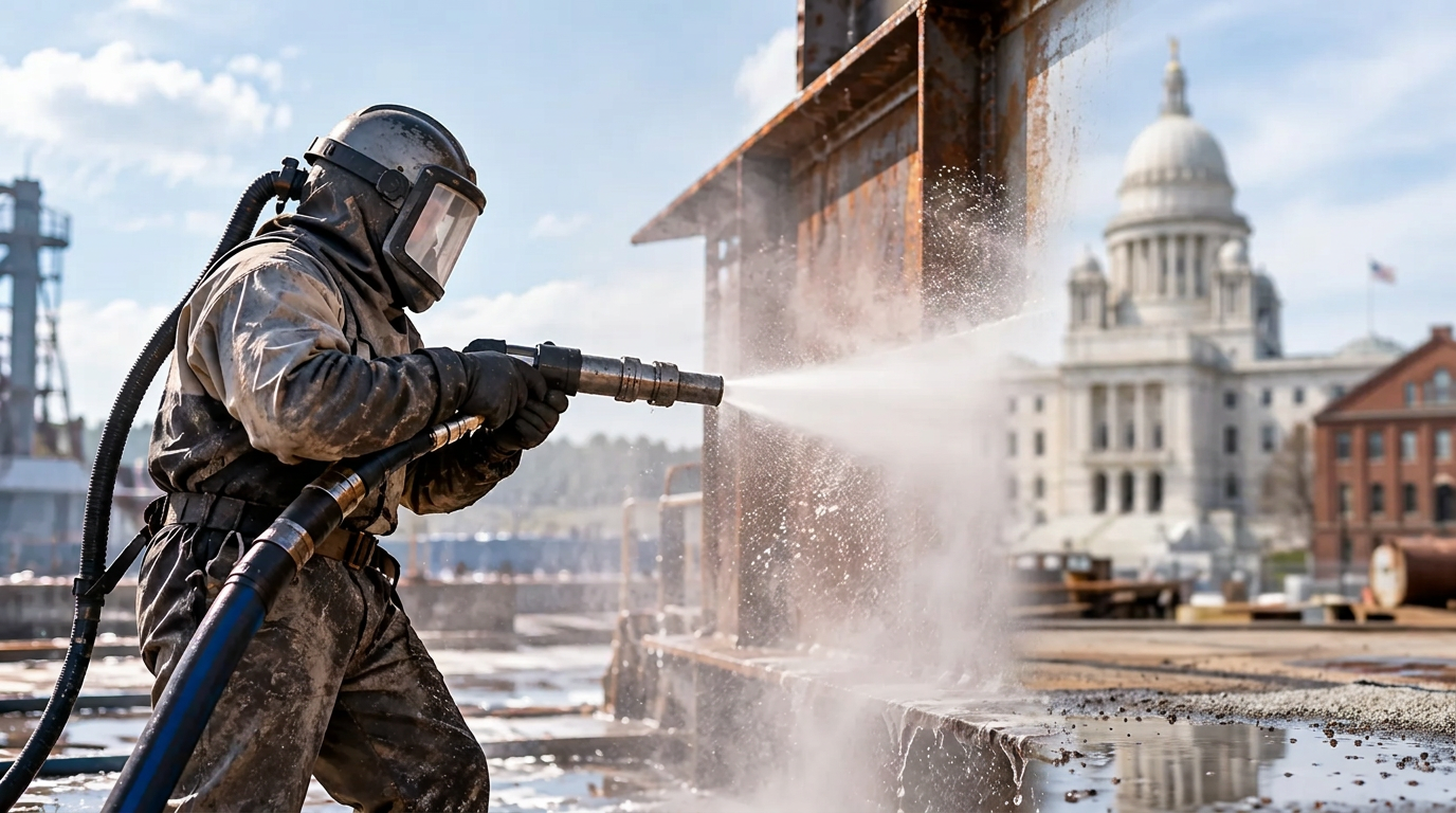 Rhode Island Sandblasting & Dustless Blasting